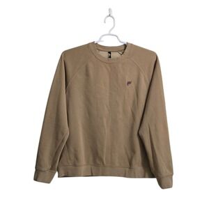 Fabletics The Go-To Crew Sweatshirt in Dark Twill Sz L